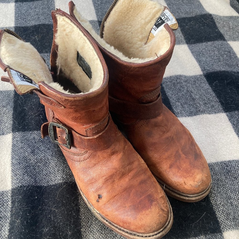 Frye Brown Winter Boots